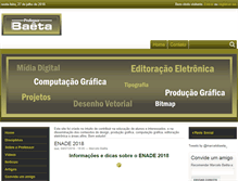 Tablet Screenshot of marcelobaeta.com.br